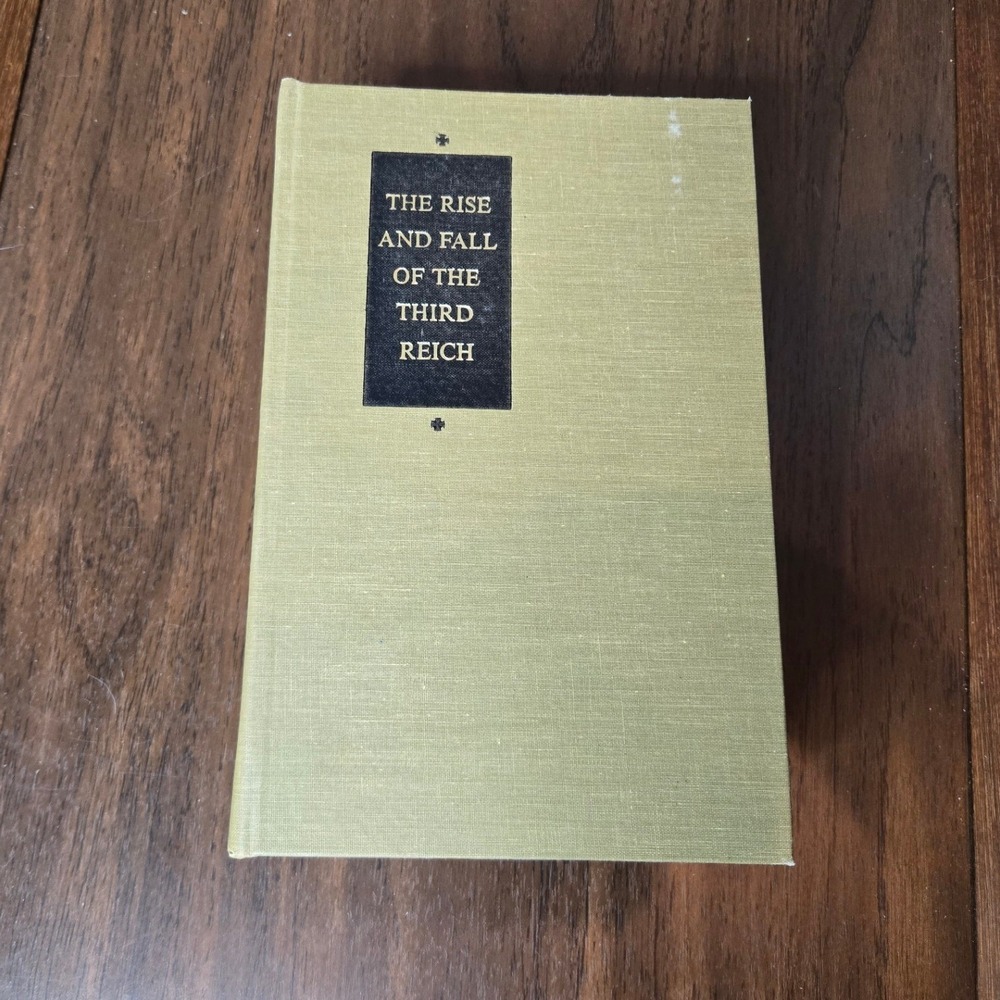 Simon and Schuster The Rise and Fall of the Third Reich William Shirer 1960 Book